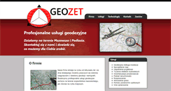 Desktop Screenshot of geozet.pl